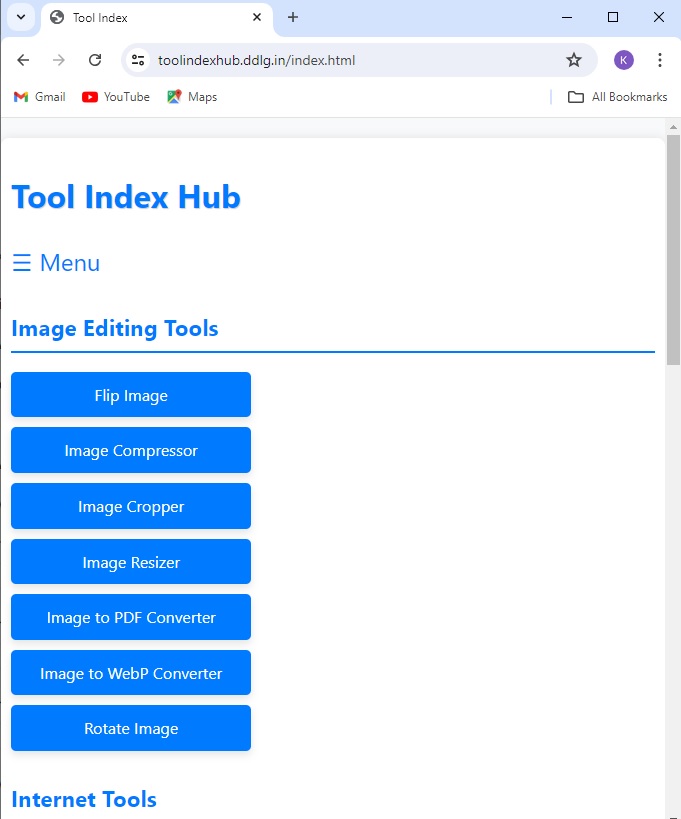 Tool Index Hub Script for Sale: The Ultimate Collection of Website Utilities